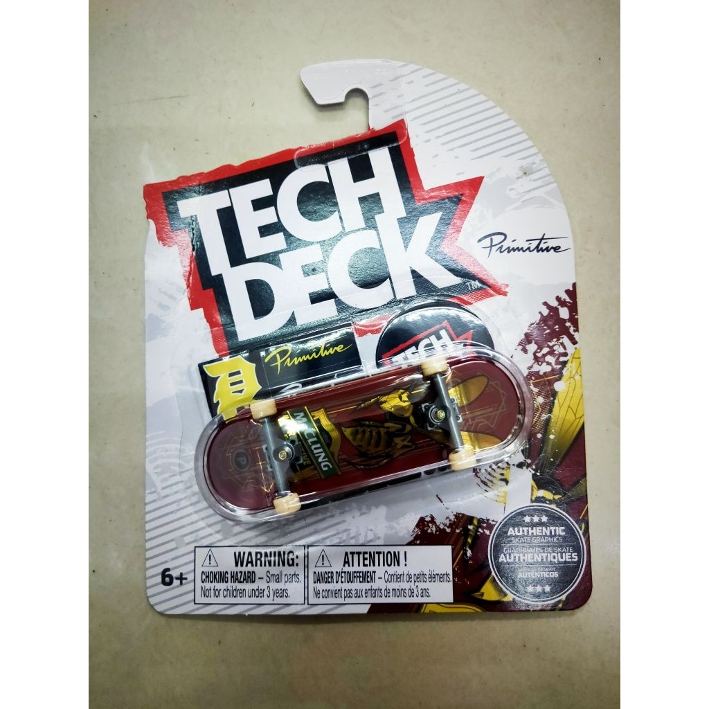 TECH DECK Finger Board Ultra Rare PRIMITIVE McClung Hornet Gold