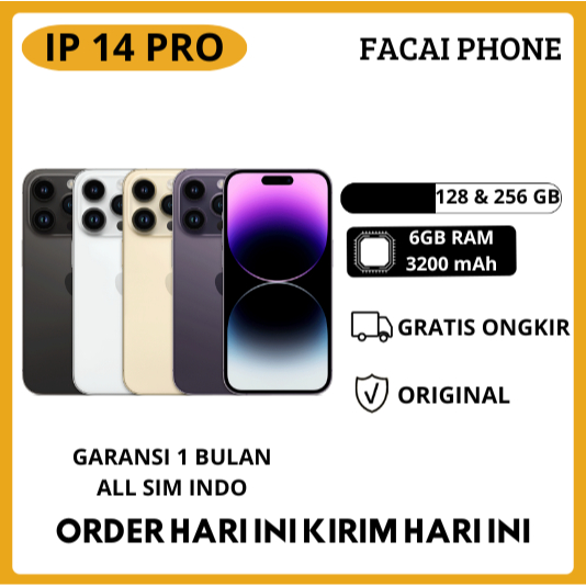 IP 14 Pro SECOND ORIGINAL BEKAS FULLSET
