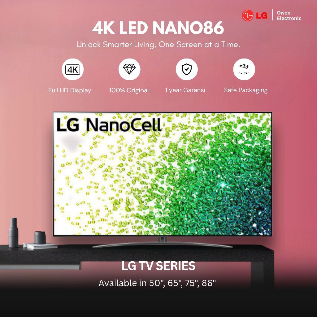 LG 4K NANOCELL 65NANO86 65 inch nano86
