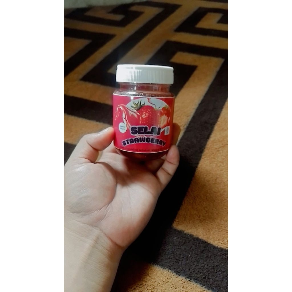 STRAWBERRY JAM / SELAI STRAWBERRY, SELAI ASLI, SELAI STRAWBERRY CIWIDEY