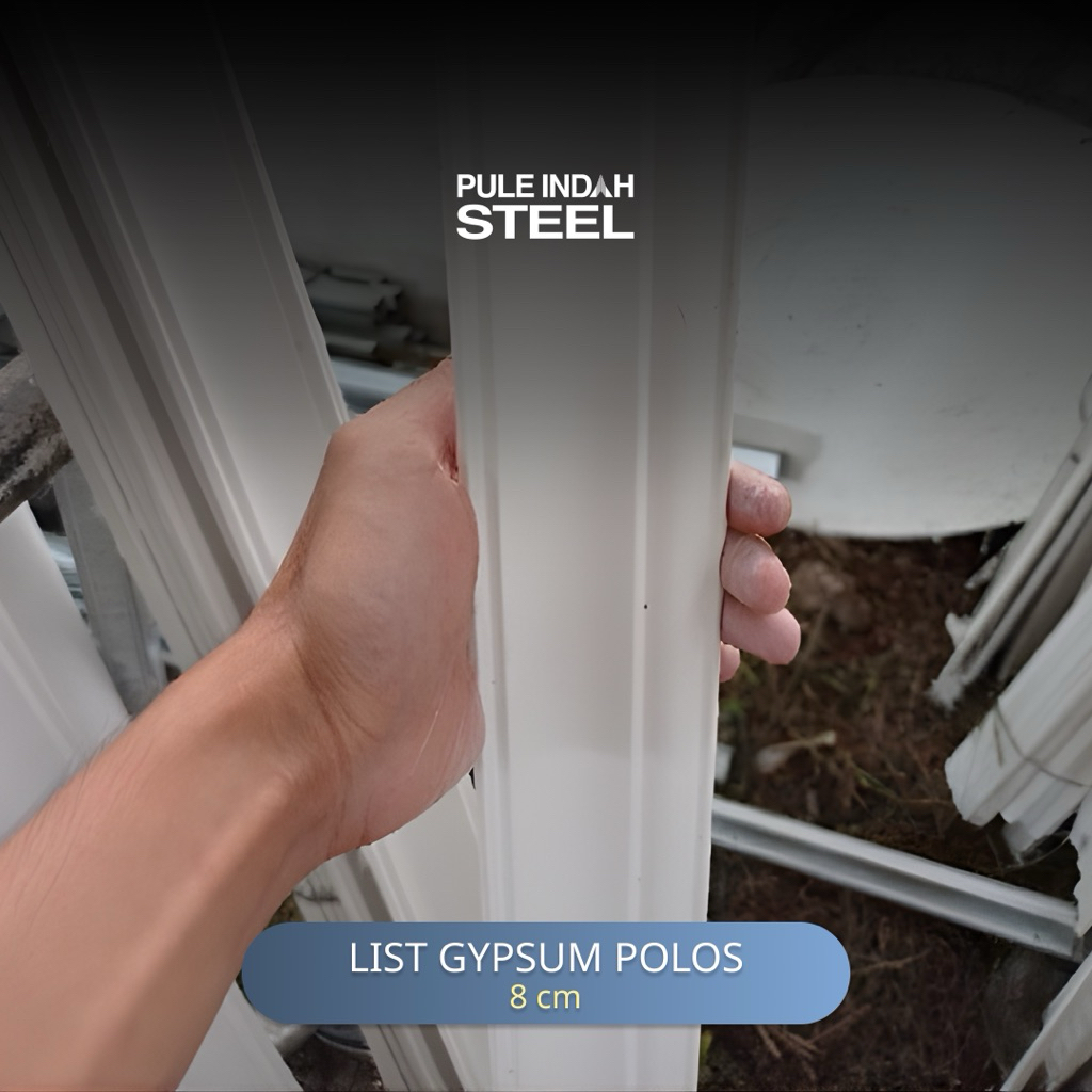 List Gypsum Polos 8 cm | Lis Gipsum | Gpsum