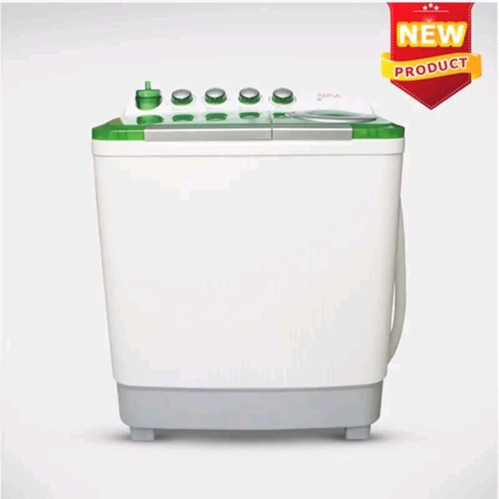 Mesin Cuci Arisa 8kg AW-0801A | 2 tabung AW0801A AW0801 0801 bak cuci