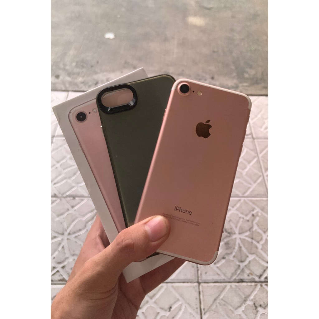 Iphone 7 128GB Rose Gold Second Fullset Mulus No Minus