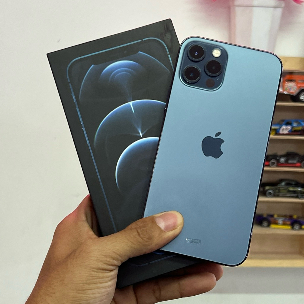 Iphone 12 pro 256gb pasifik blue second ex iBox