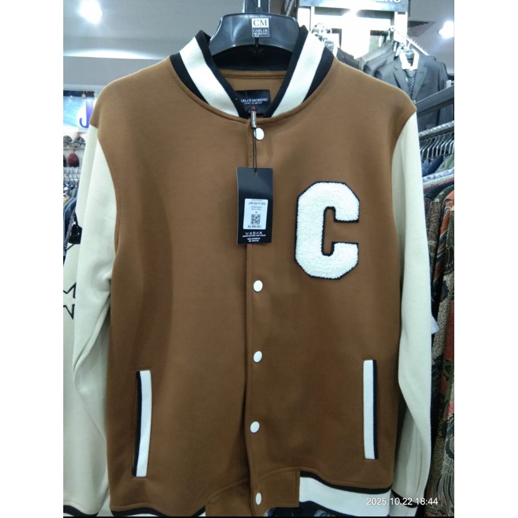 CARLOS MORENO JAKET BASEBALL KOMBINASI