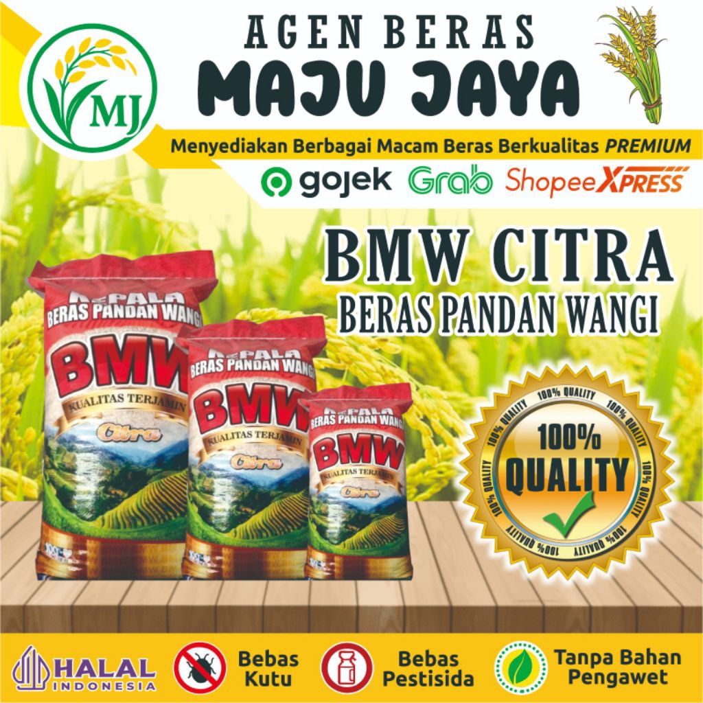 BERAS BMW CITRA PULEN  ( TIDAK WANGI)