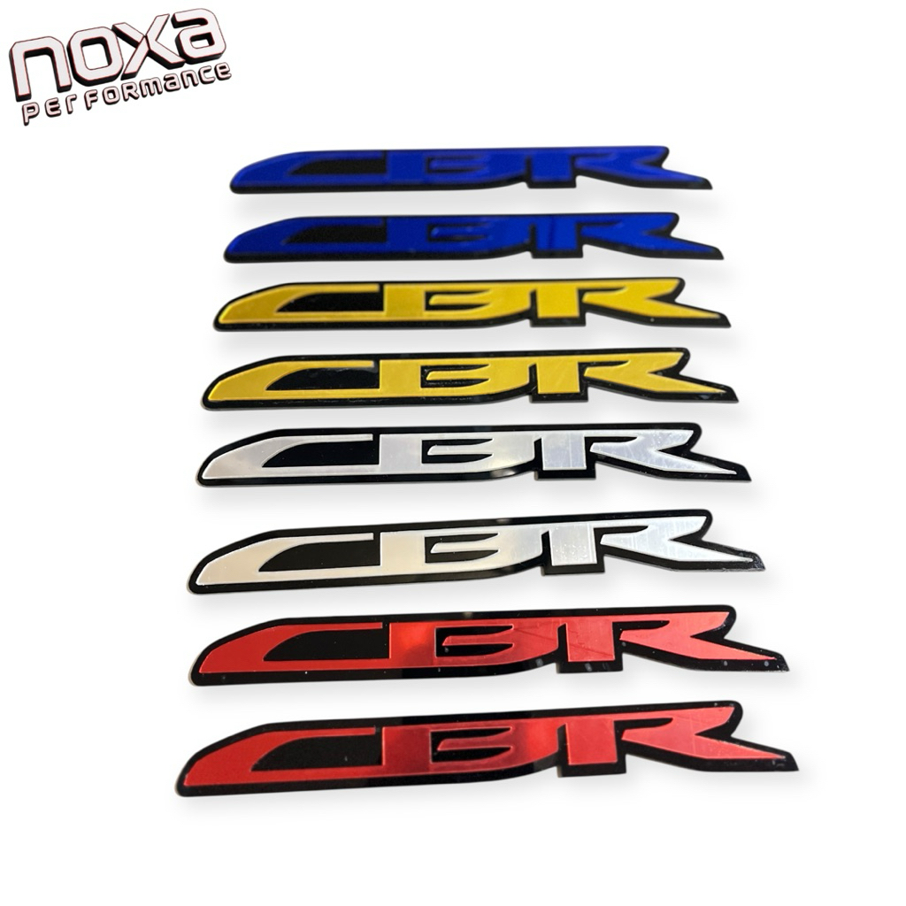 Logo emblem 3d timbul cbr aksesoris honda cbr150r cbr250rr