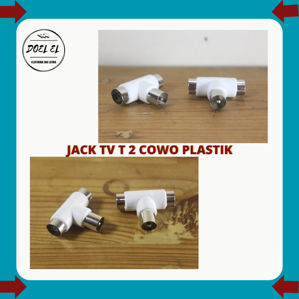 JACK T ANTENA UNTUK PARALEL ANTENA | JACK COAXIAL T ANTENA