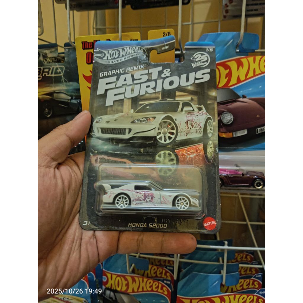 Honda S2000 Fast and Furious Hot Wheels