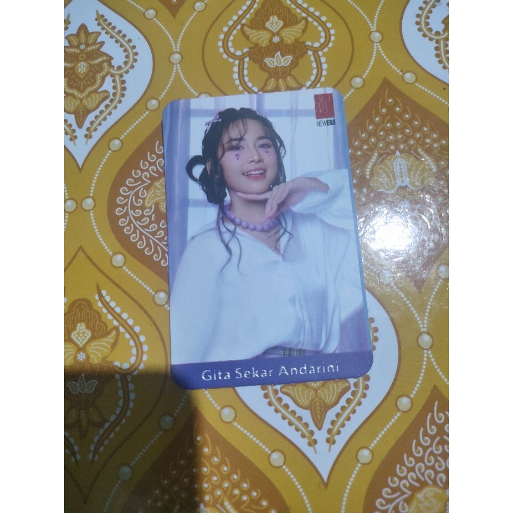 Photocard Gita JKT48 Chattime