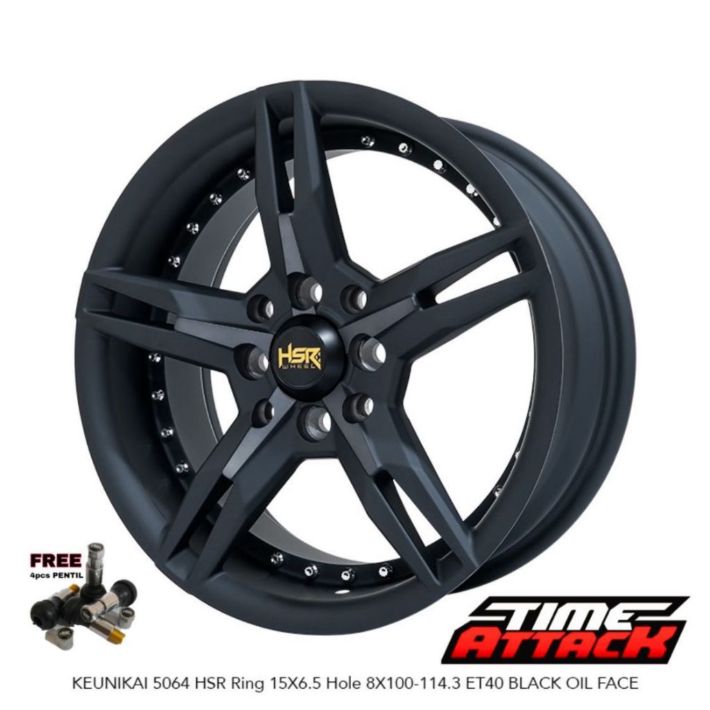 Velg Mobil Livina R15 HSR WHEEL Tipe Keunikai Velg Hsr Ring 15 - TIME ATTACK BOGOR
