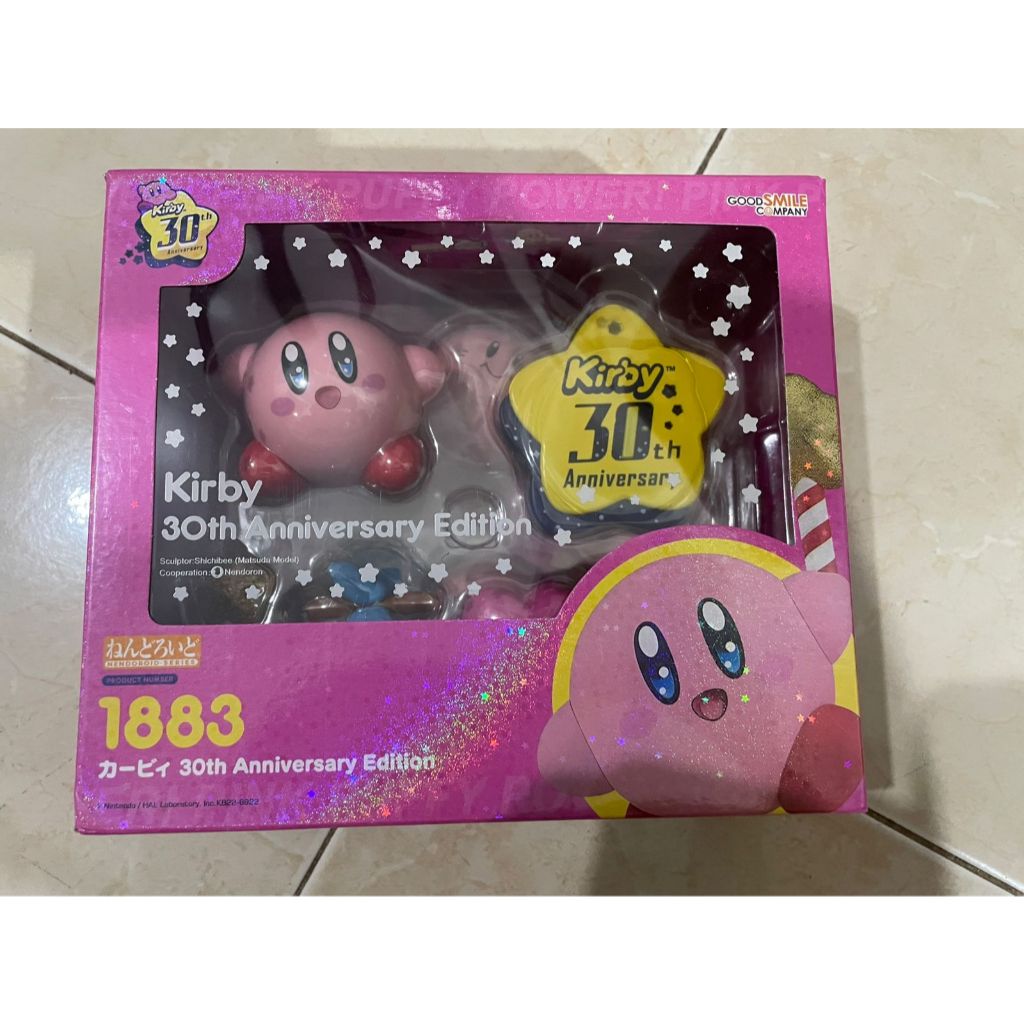 Nendoroid Kirby 1883 With Magnet 30th Anniversary Edition Figure Kirby Figure One Piece Tinggi NEW