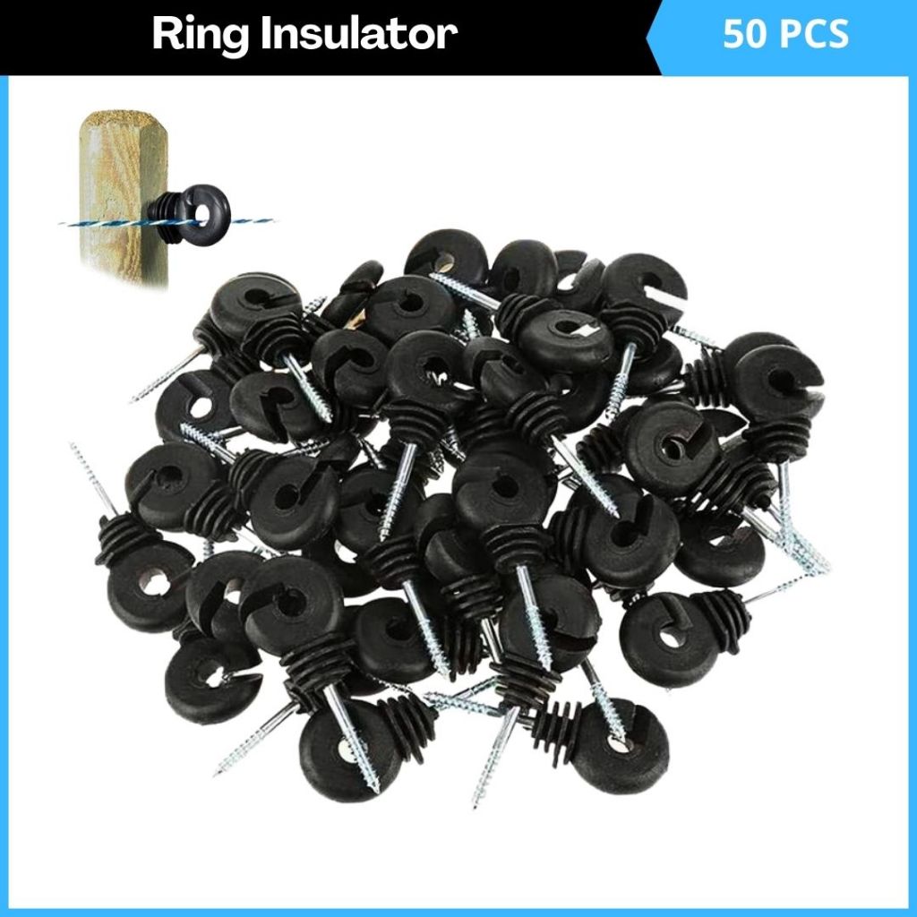 Ring Insulator Jalur Kawat Pagar Listrik Paket Isi 50 PCS