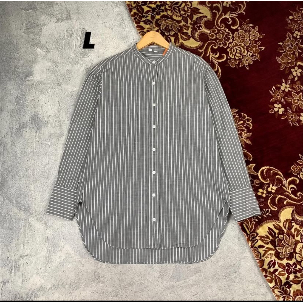 Uniqlo U Stripe Shanghai Shirt (CKT 78)