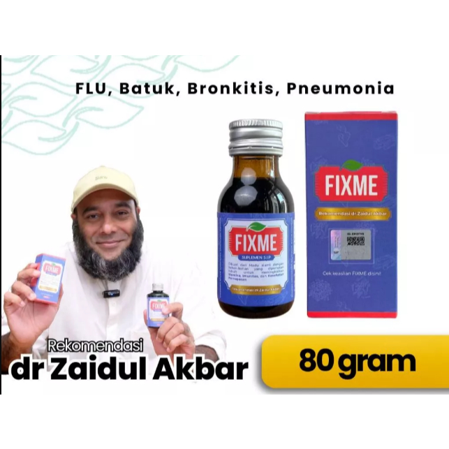 FIXME SUPLEMEN + Rekomendasi dr. Zaidul Akbar Asma Bronkitis + Kemasan 330 gr