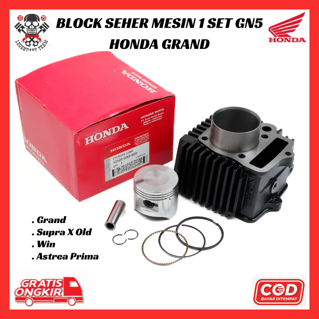 Block Seher Ori Honda Grand - Supra X Lama - Supra Fit Lama - Supra Lama - Astrea Prima - Win GN5
