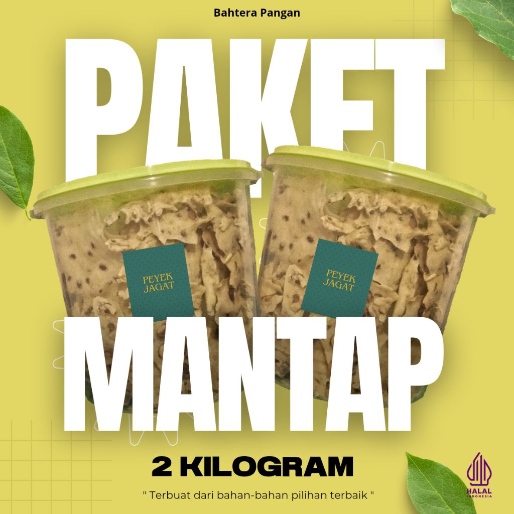 Peyek Jagat - Spesial Bundling Mix Topping | cemilan keripik kripik enak gurih peyek kacang tanah hi