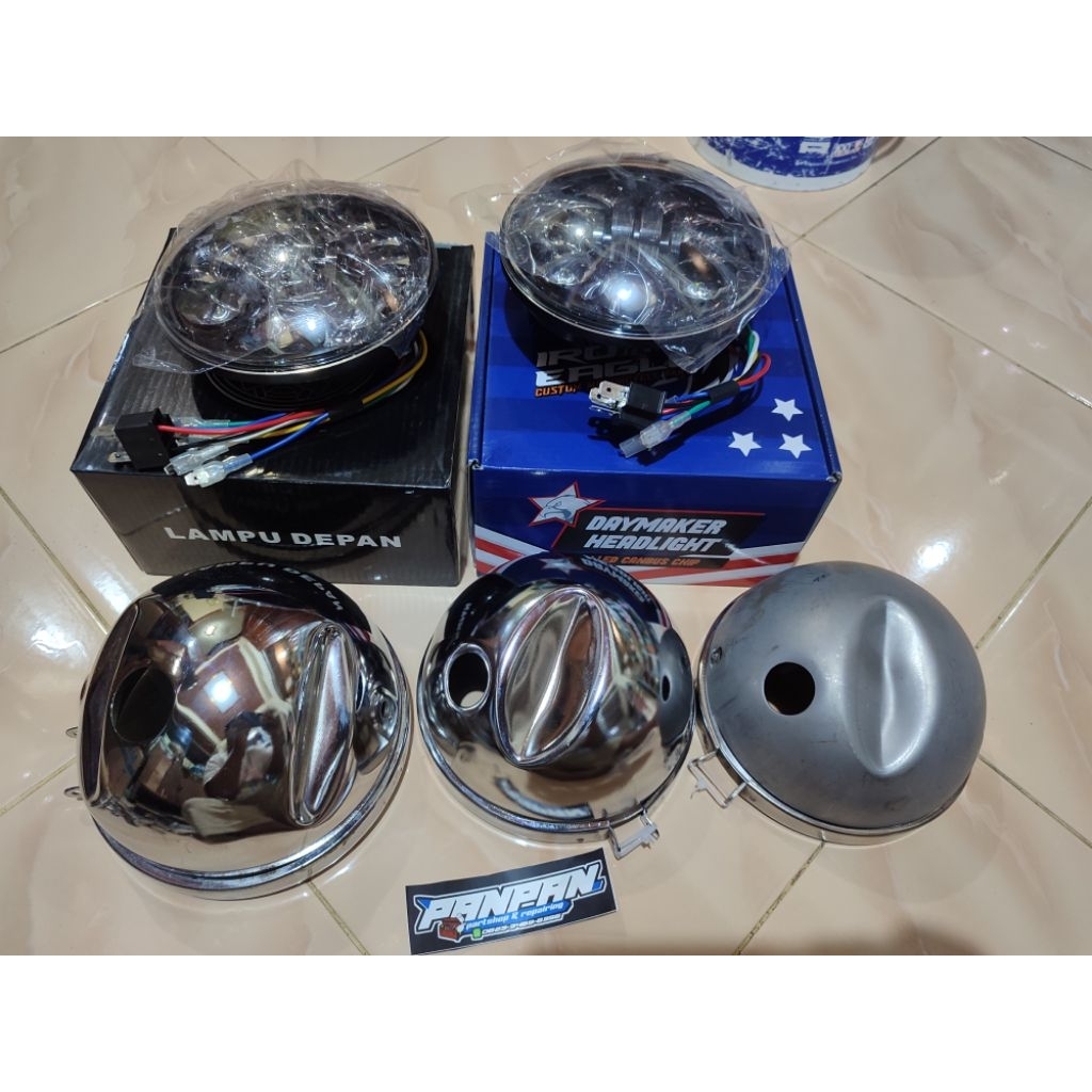 DAYMAKER 5,75 INCH SENJA BIRU SET BATOK L2G SET BATOK CB125