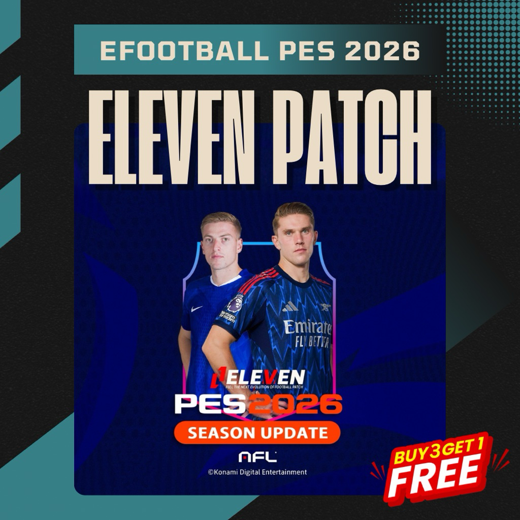 EFOOTBALL PES 2026 PS4 HEN – Eleven Patch Summer Edition | Full Update Datapack 7.08