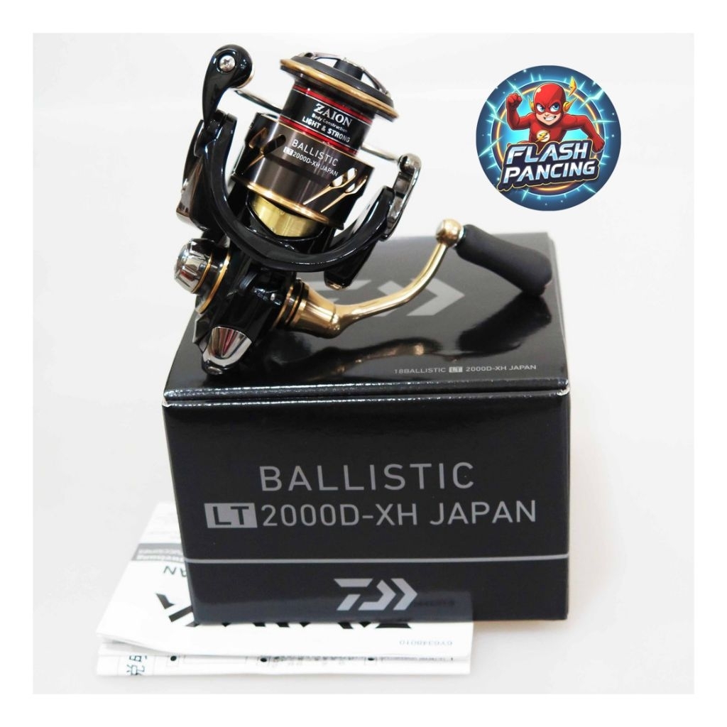 REEL DAIWA BALLISTIC LT (1000/2000/4000) - MADE IN JAPAN 2018