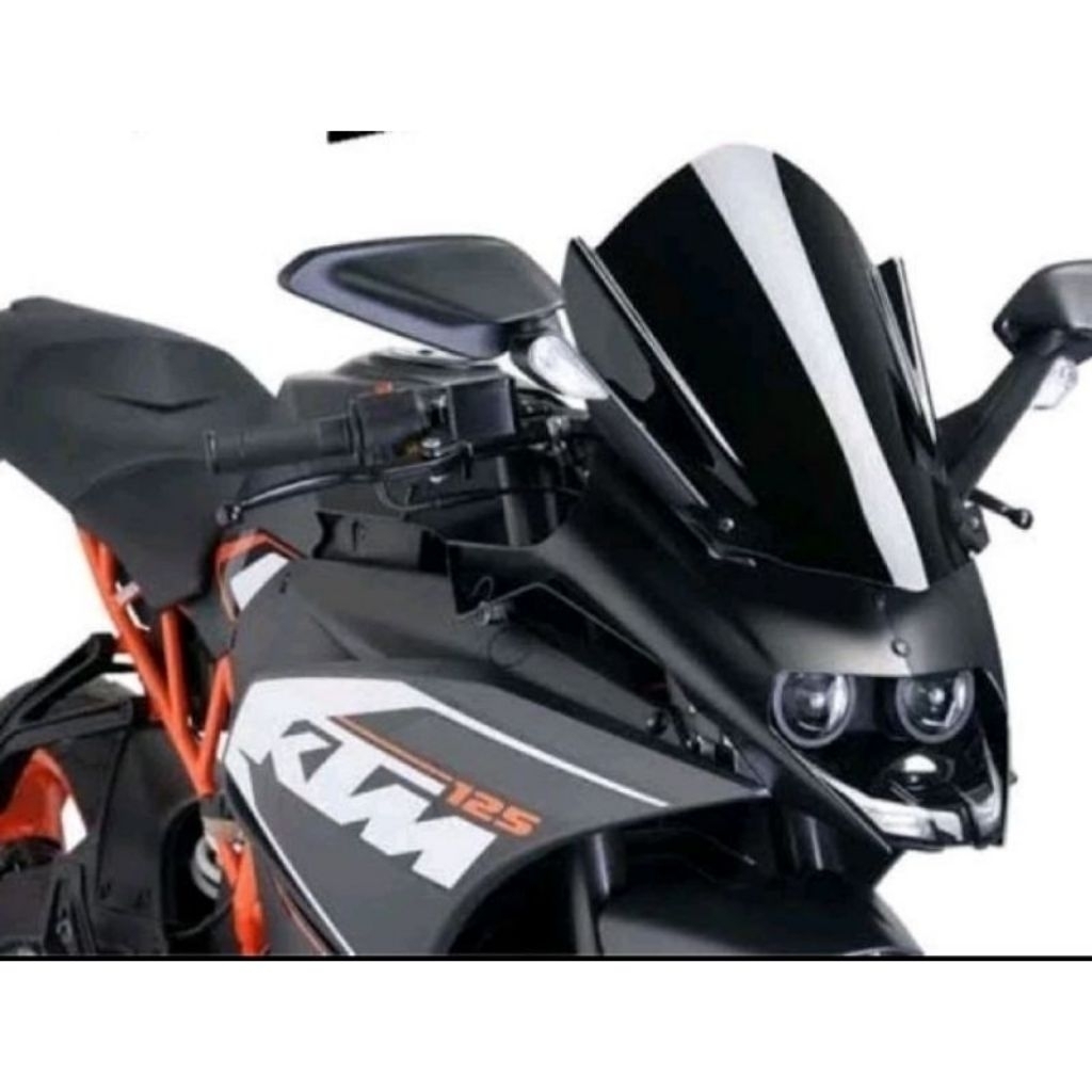 WINDSHIELD VISOR KTM RC 200 250 390 RALLY VISOR KTM RC RALLY TEBAL 3MM