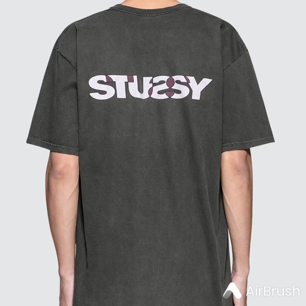 Kaos Stussy dyed pocket tee