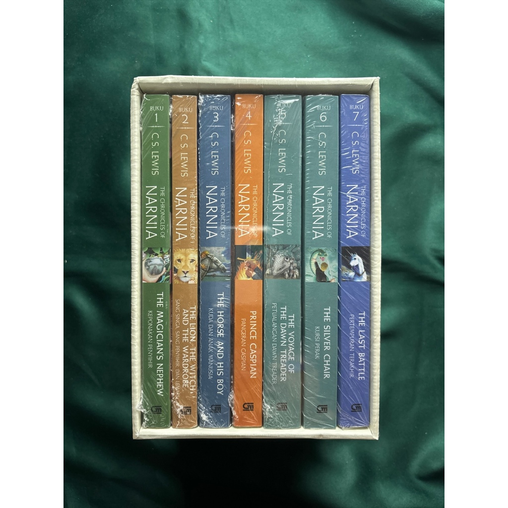 NEW - Novel/Buku The Complete Chronicles of Narnia Box Set - C. S. Lewis (Terjemahan)