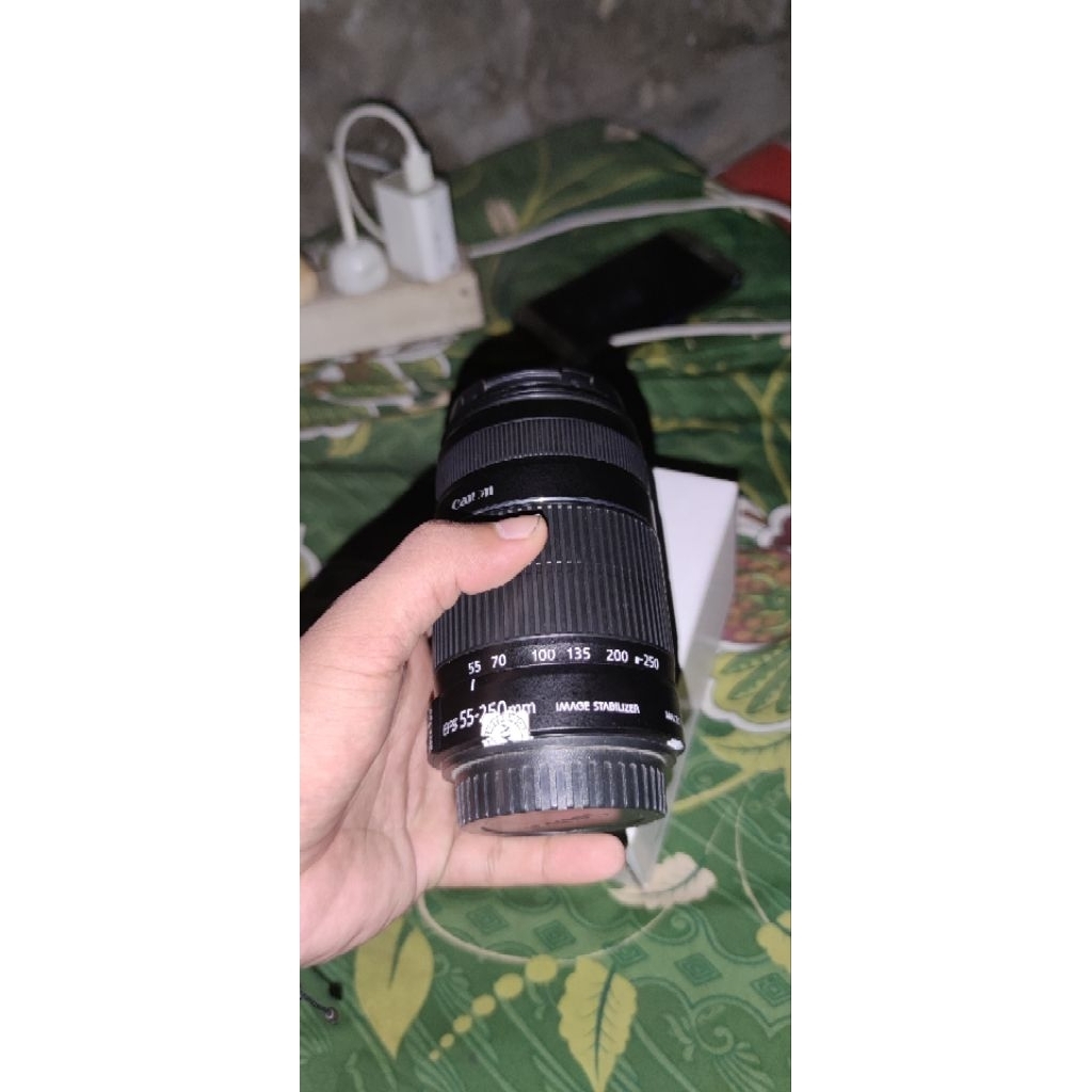 lensa Canon 55-250mm