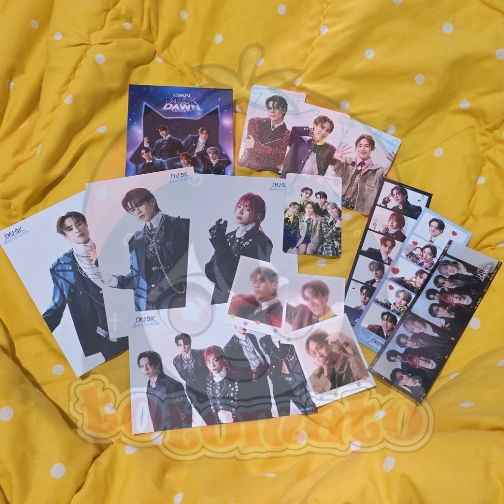 LYKN MINI PHOTOSET DUSK AND DAWN CONCERT WILLIAM LEGO NUT HONG TUI MINPOS POSTCARD GMMTV PC PHOTOCAR