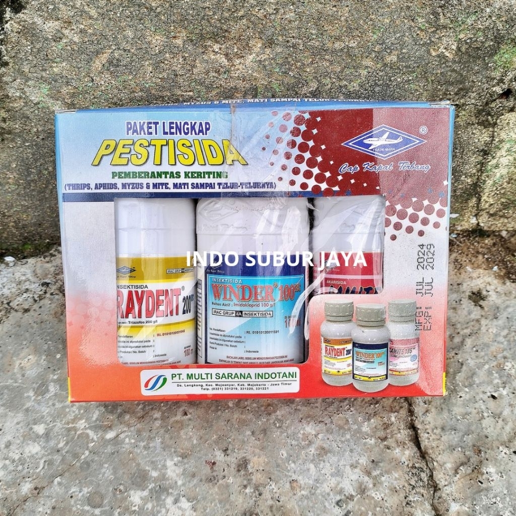PAKET KERITING INSEKTISIDA ATASI KERITING DAUN TANAMAN BASMI HAMA