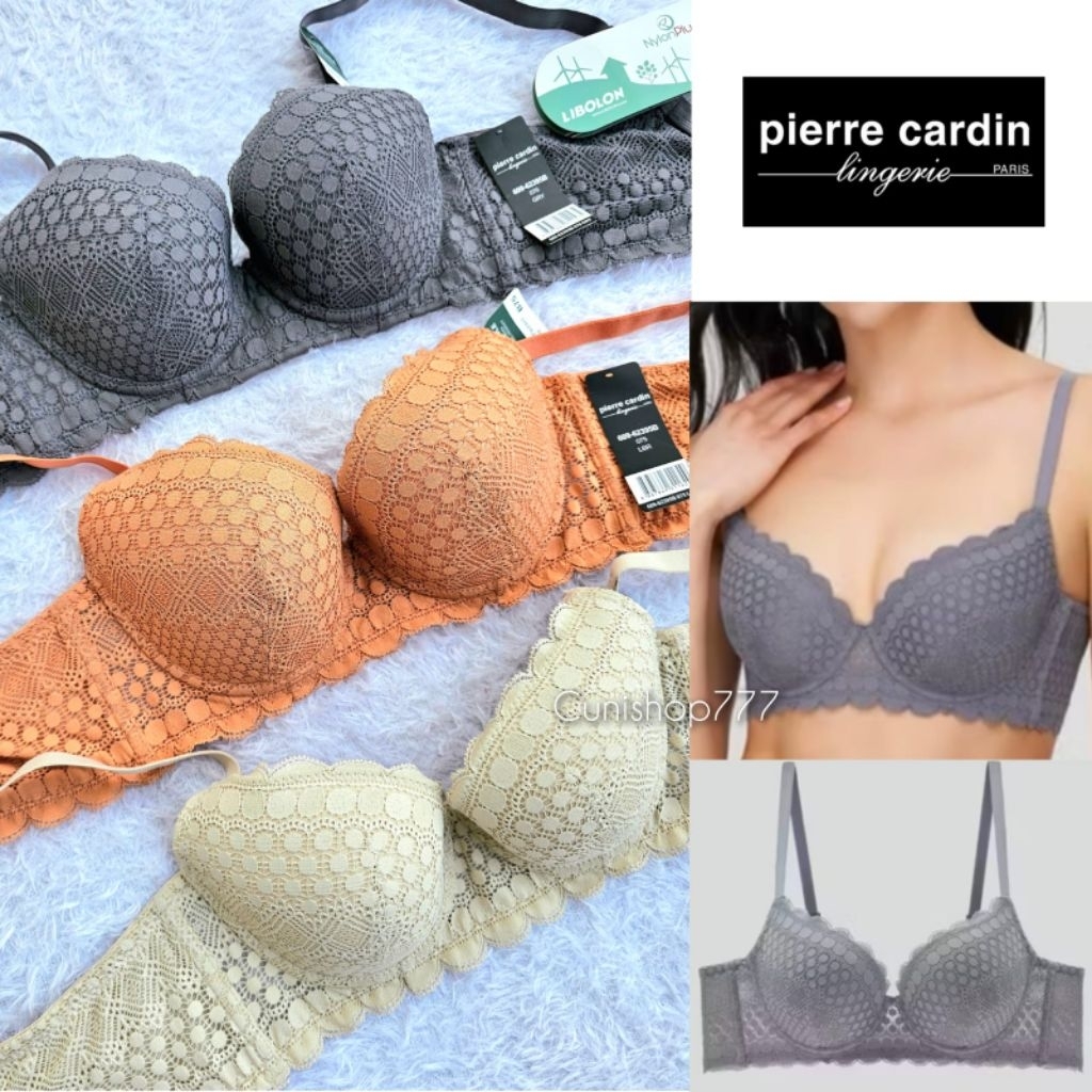 BRA PIERRE CARDIN BERKAWAT 32B 34B BUSA NORMAL LACE BH RENDA PAKAI KAWAT 609-62395B