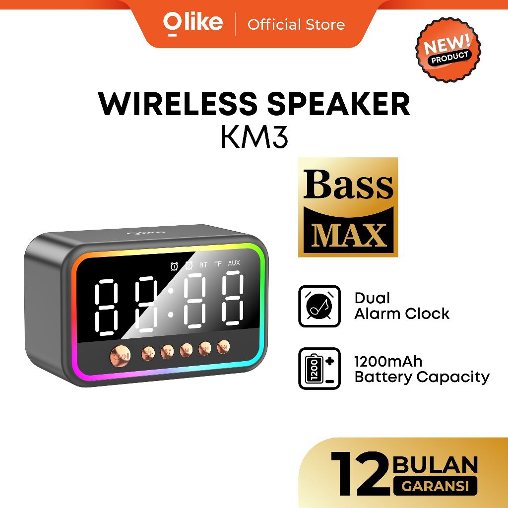 Bluetooth Speaker Olike KM3 ( ORIGINAL )