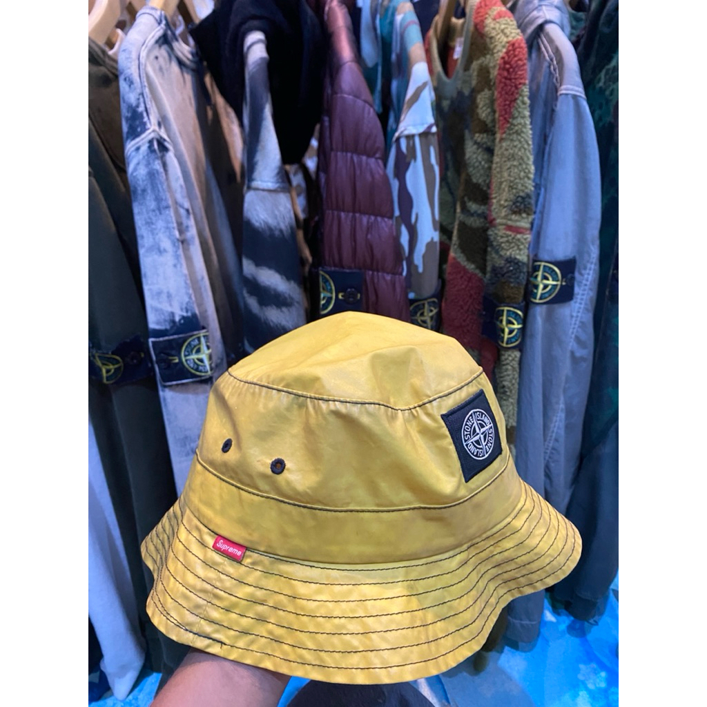 Bucket Stone island x Supreme