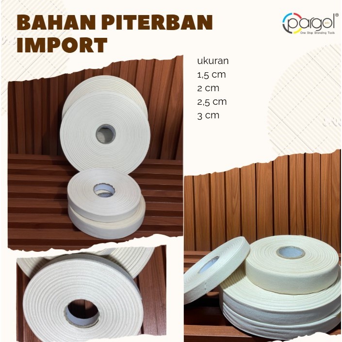 Bahan Label Piterban Impor – Kuat, Tebal & Halus untuk Label Baju Premium