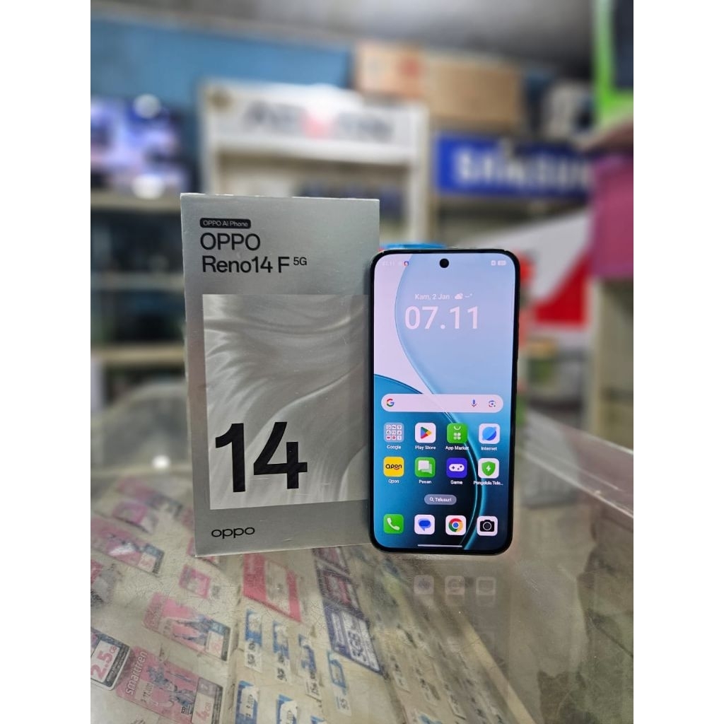 OPPO RENO 14F 5G 12/256 FULLSET (SECOND)