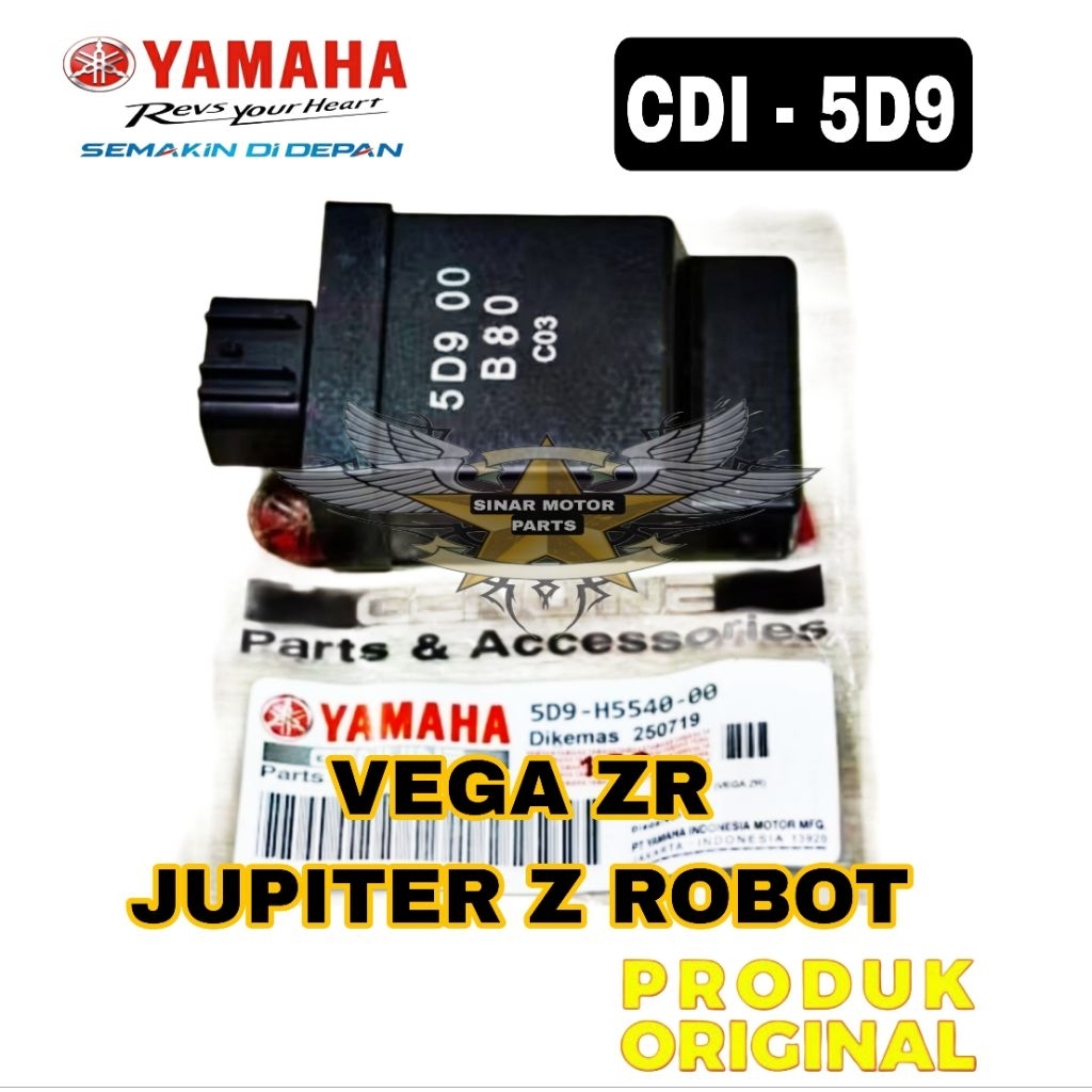CDI YAMAHA ORIGINAL 5D9, JUPITER Z ROBOT, VEGA ZR, YAMAHA YGP