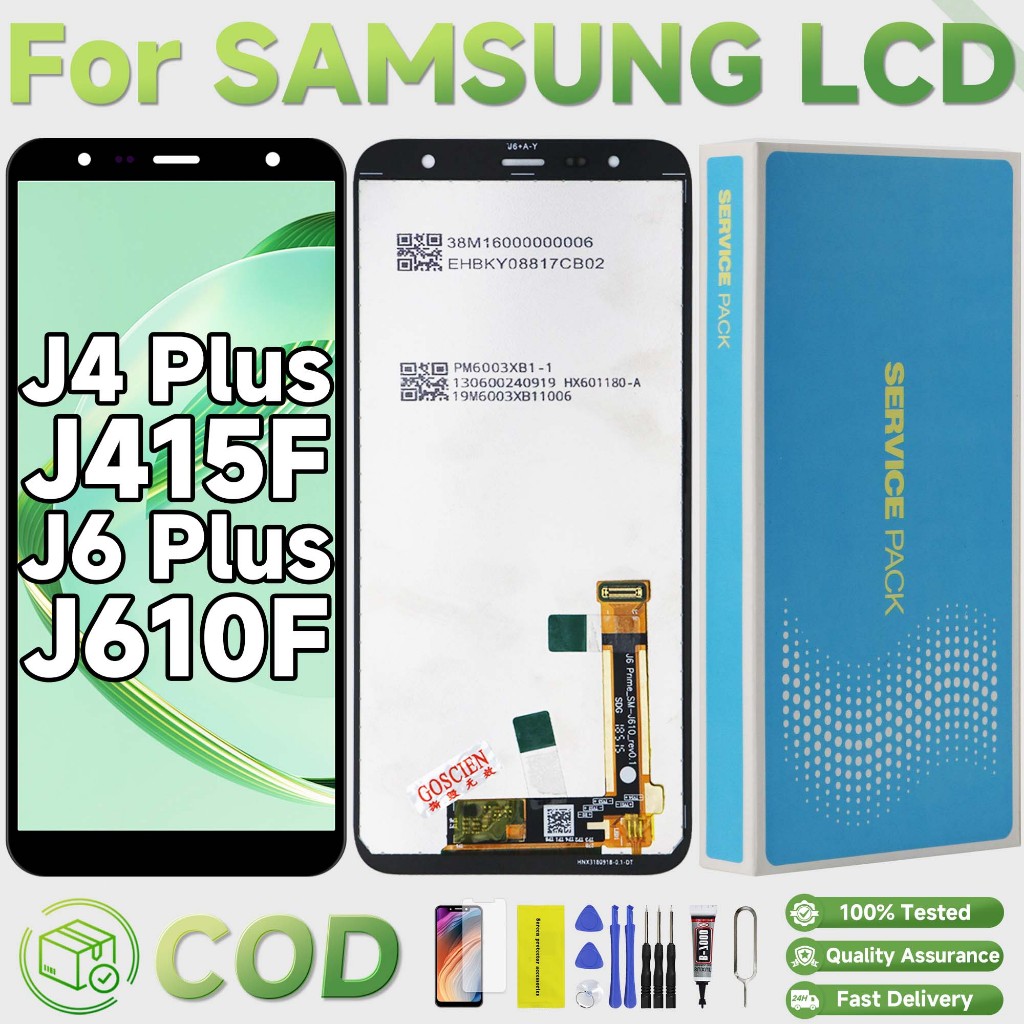 LCD Original for SAMSUNG J4 PLUS / J6 PLUS 2018 J610 J415 FULLSET Touchscreen ORI