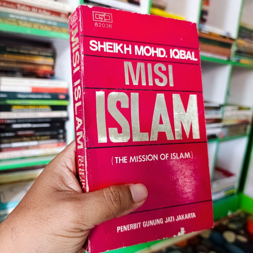 buku misi Islam Syekh Muhammad Iqbal original