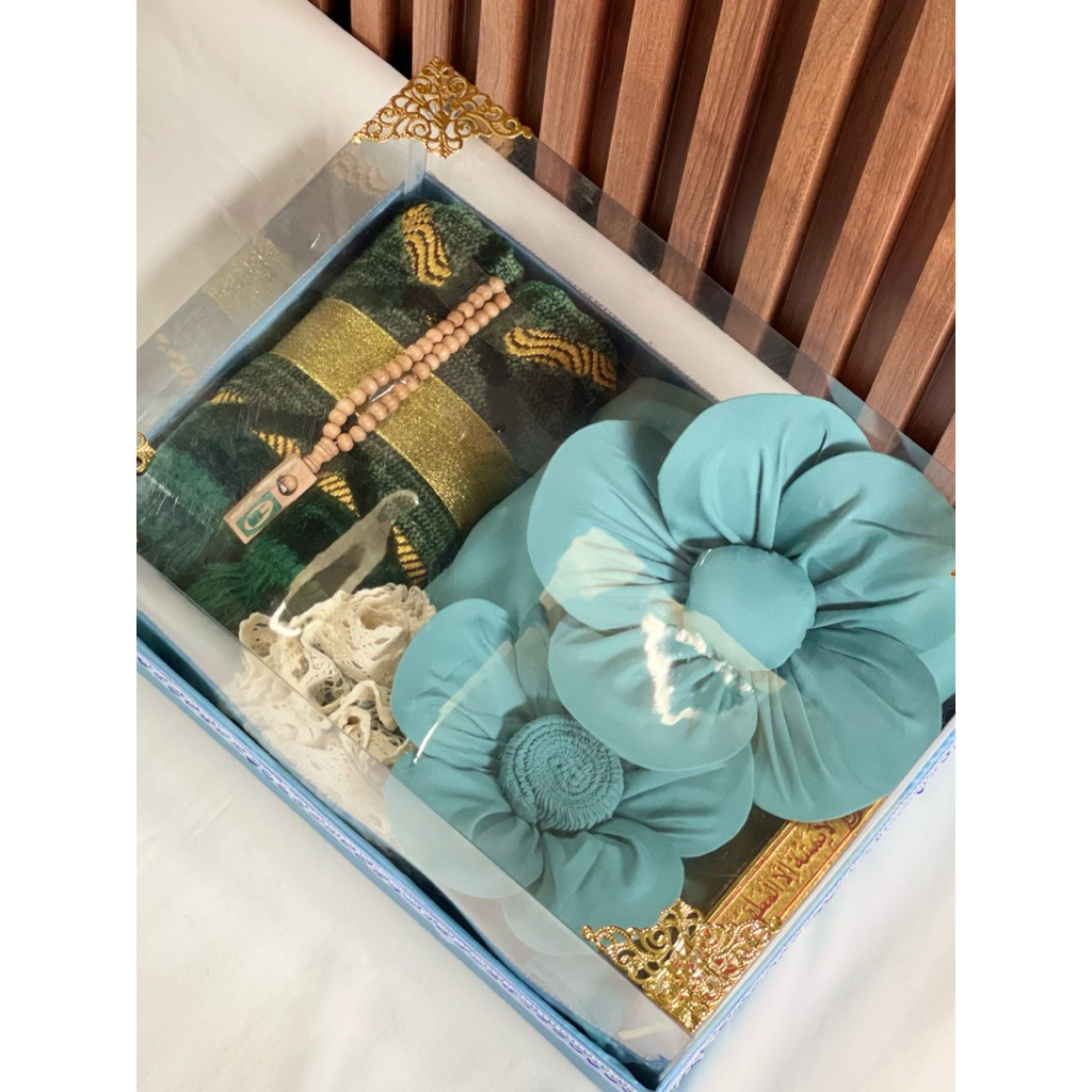 Hampers Pernikahan Alat Sholat | Seserahan Mukena Premium