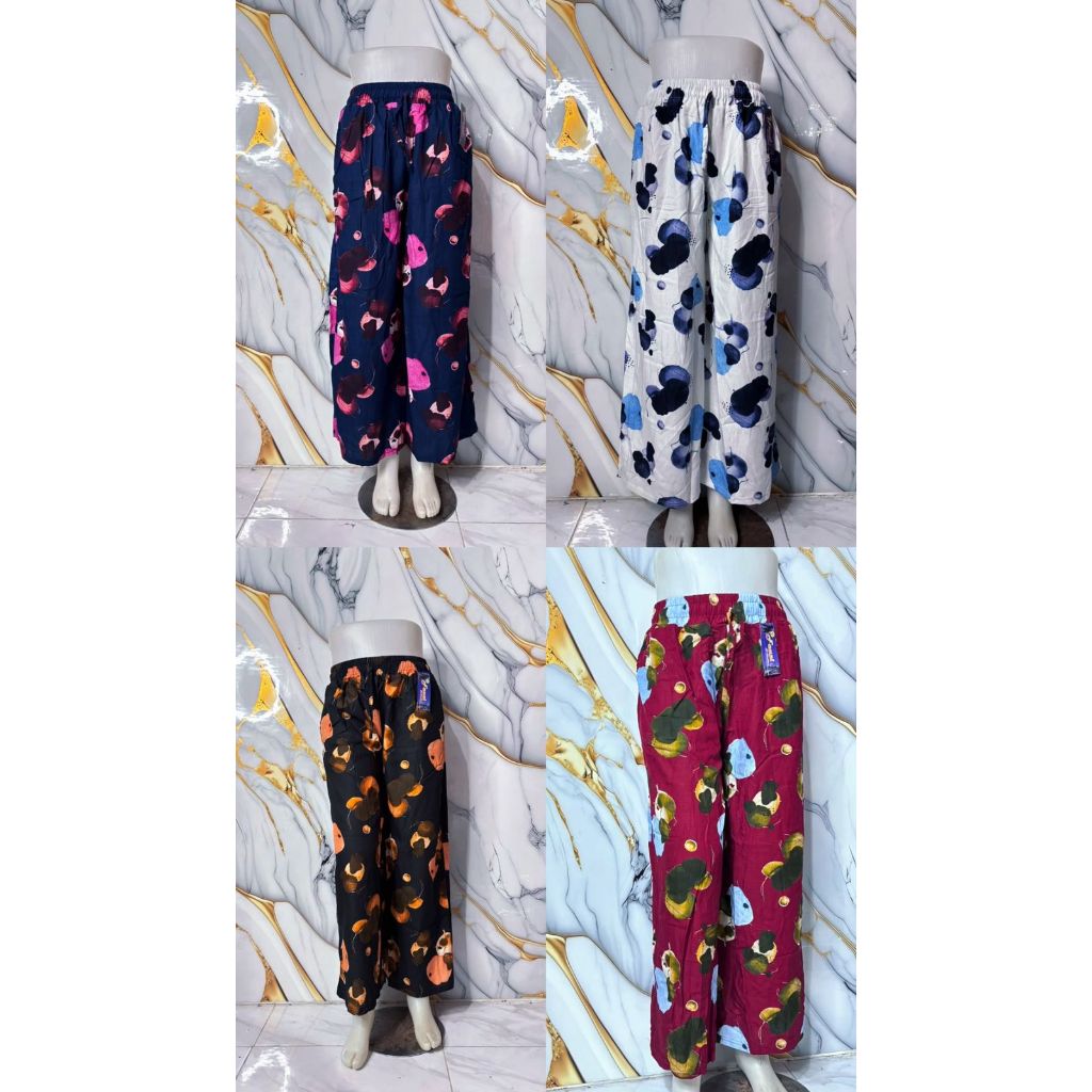 CELANA KULOT RAYON JUMBO TALI SERUT MUAT SAMPAI BB 80KG