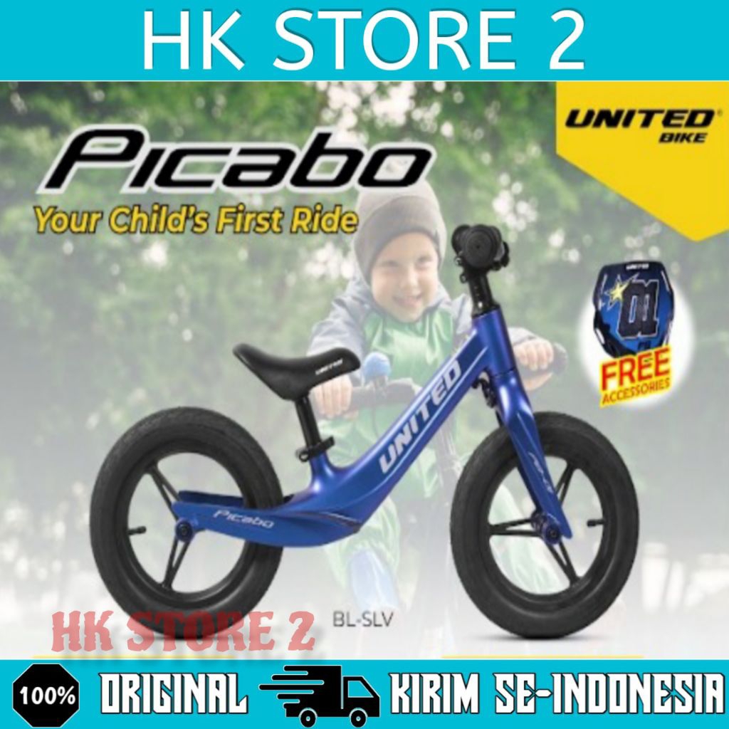 Pushbike United Picabo New Magnesium Frame Racing Push Bike