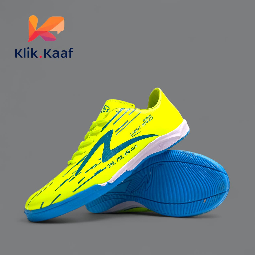 Kaaf - Sepatu Futsal Specs Accelerator Lightspeed Reborn Hijau Blue