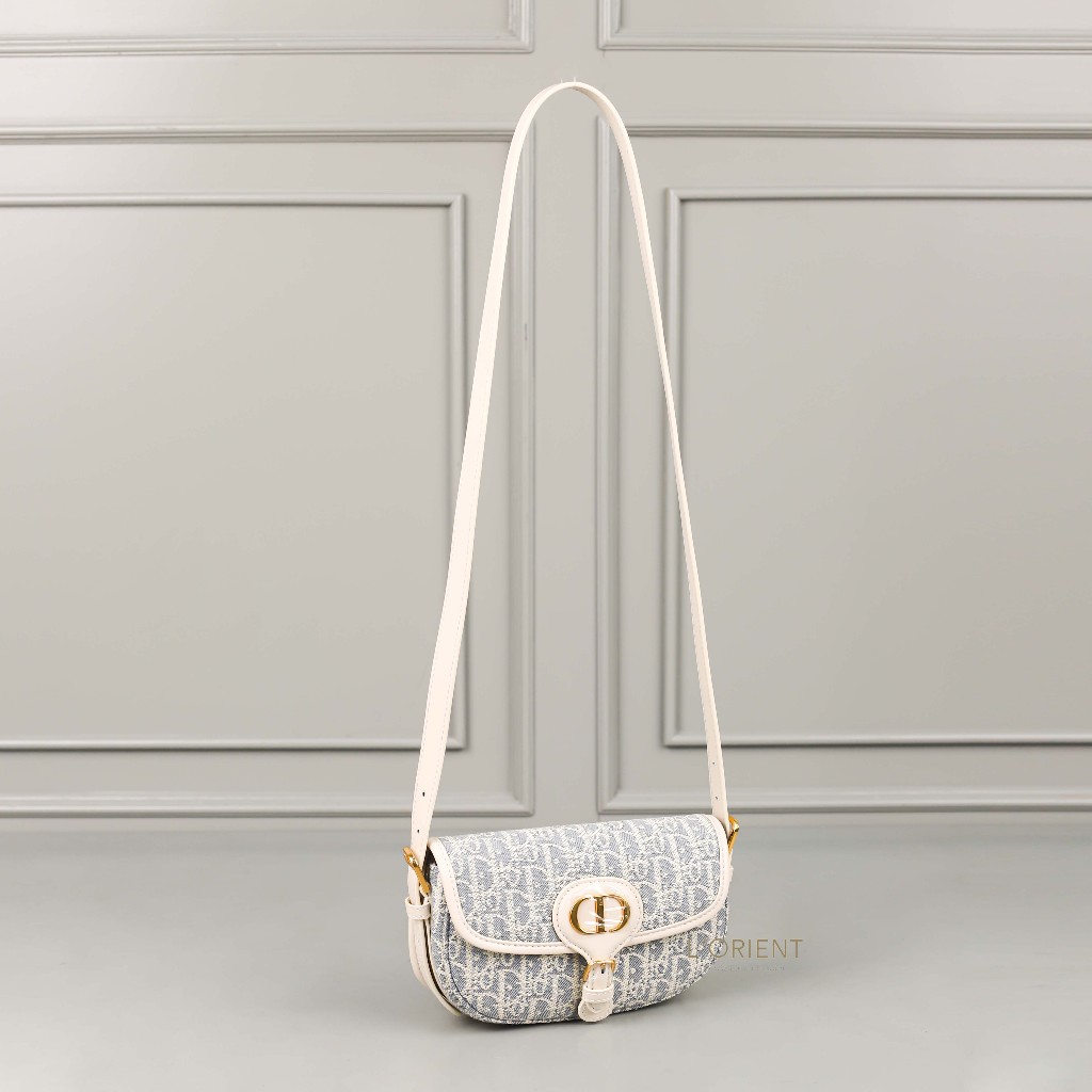 Bobby East-West Bag Oblique - Light Blue