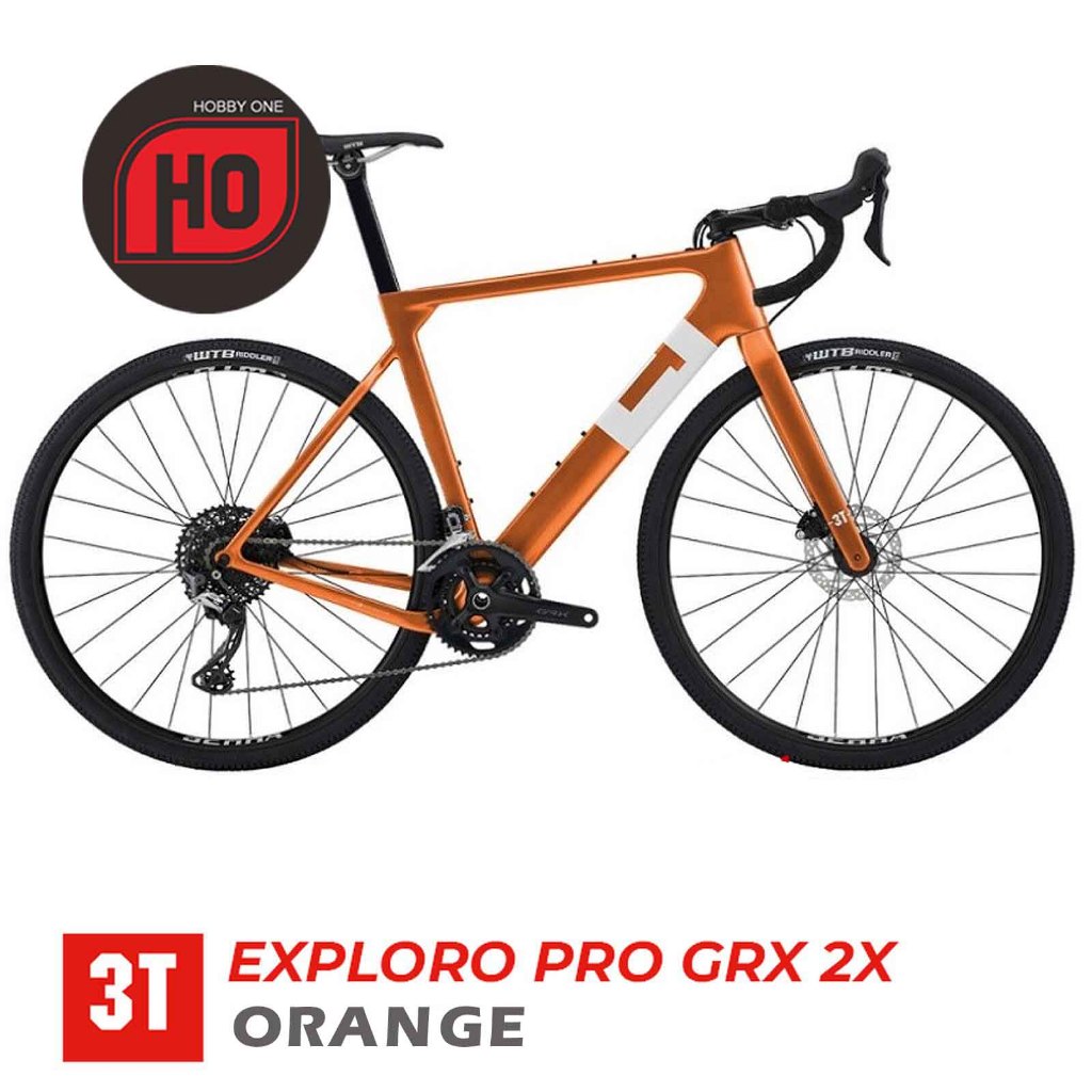3T EXPLORO PRO GRX 2X Orange Gravel - Full Bike