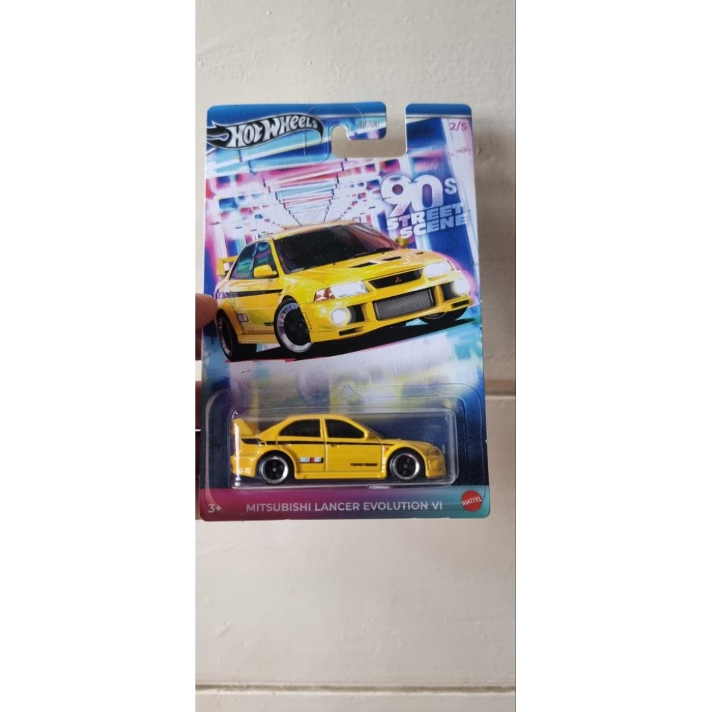 Hotwheels Mitsubishi lancer evolusion VI 90s