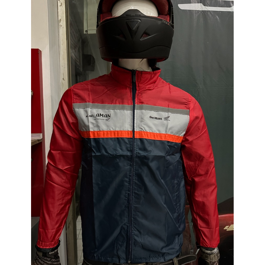 Jaket Honda Cari Aman All New ORI All Size