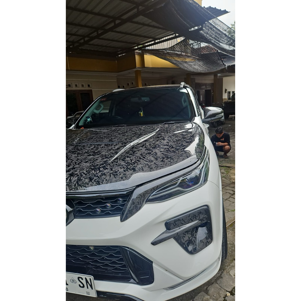 cover foglamp carbon fortuner legender aksesoris carbon fortuner legender