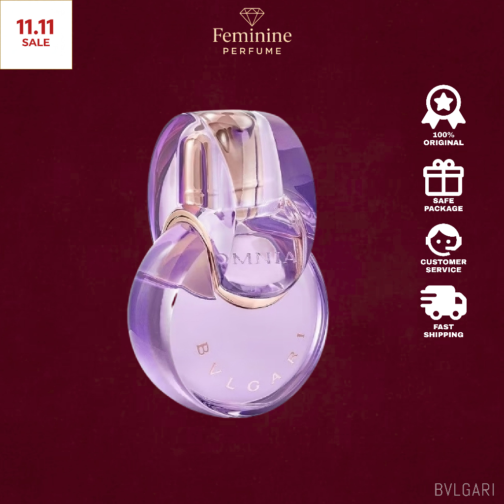 Perfume Bvlgari Omnia Amethyste EDT 100mL Woman - Feminine Diamond