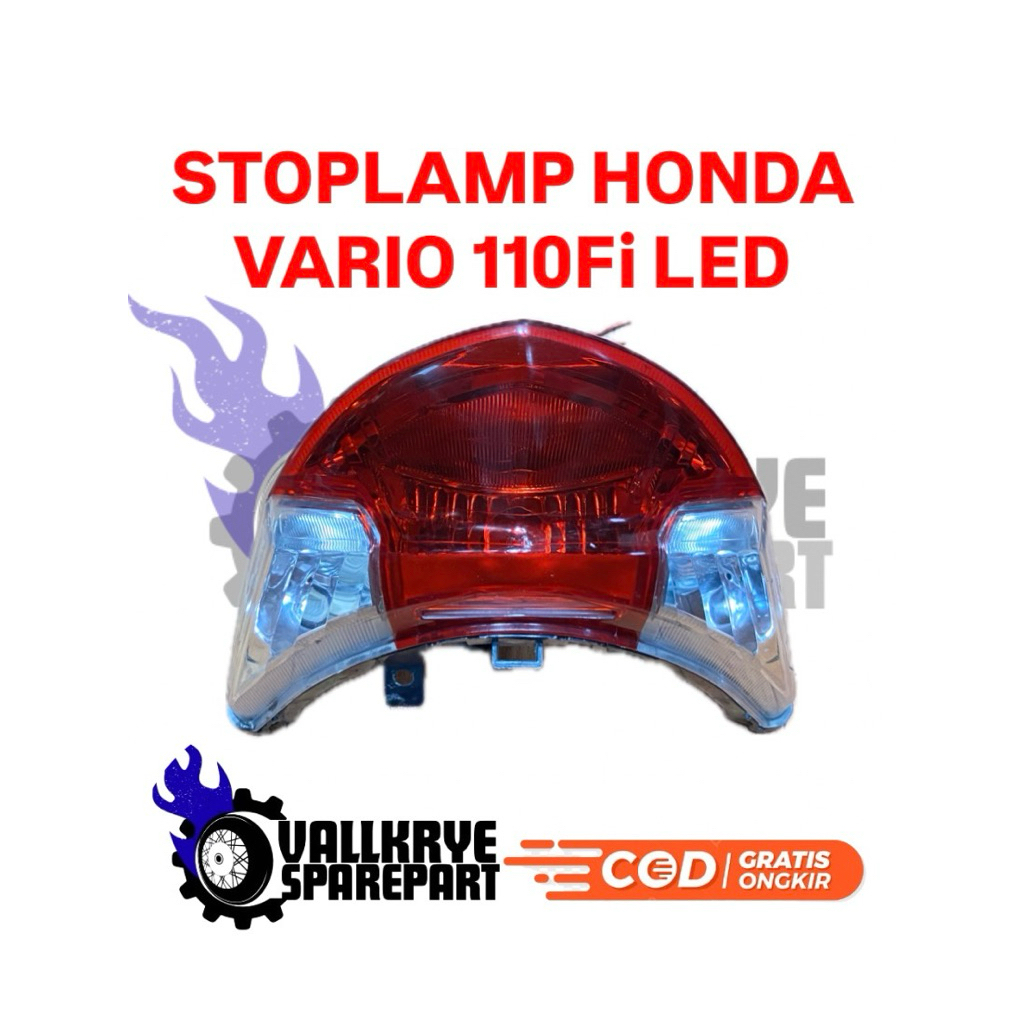 STOPLAMP VARIO 110 - STOPLAMP LAMPU BELAKANG HONDA VARIO 110 Fi LED - ORIGINAL SECOND