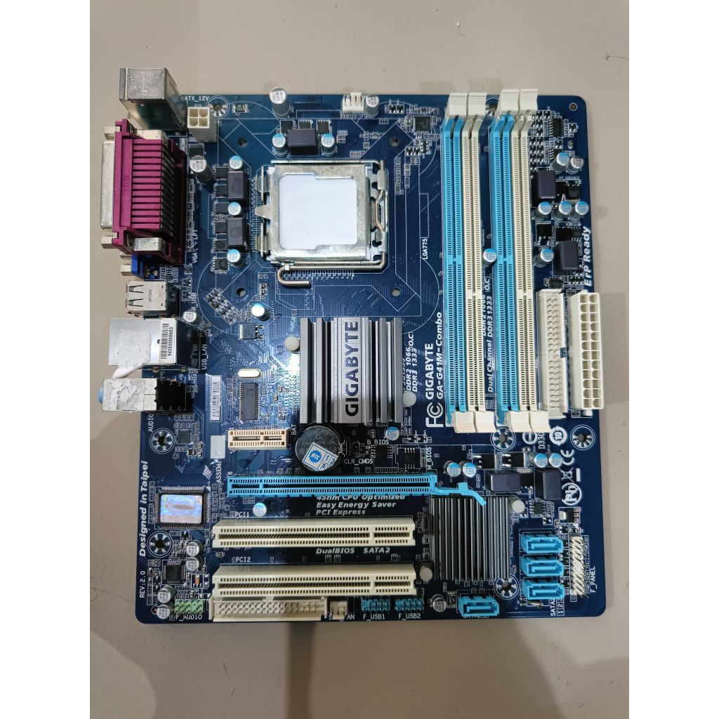 Motherboard Gigabyte g41 combo ddr3/ddr2